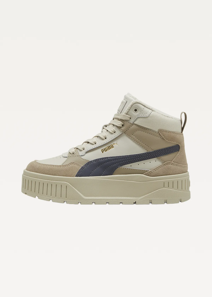 Ботинки женские Puma Karmen II Idol Mid WTR бежевого цвета