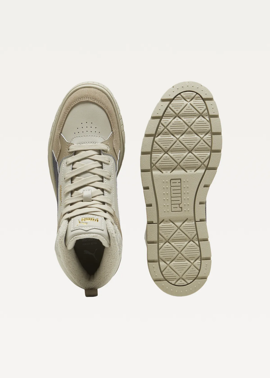 Ботинки женские Puma Karmen II Idol Mid WTR бежевого цвета