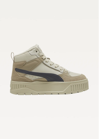 Ботинки женские Puma Karmen II Idol Mid WTR бежевого цвета