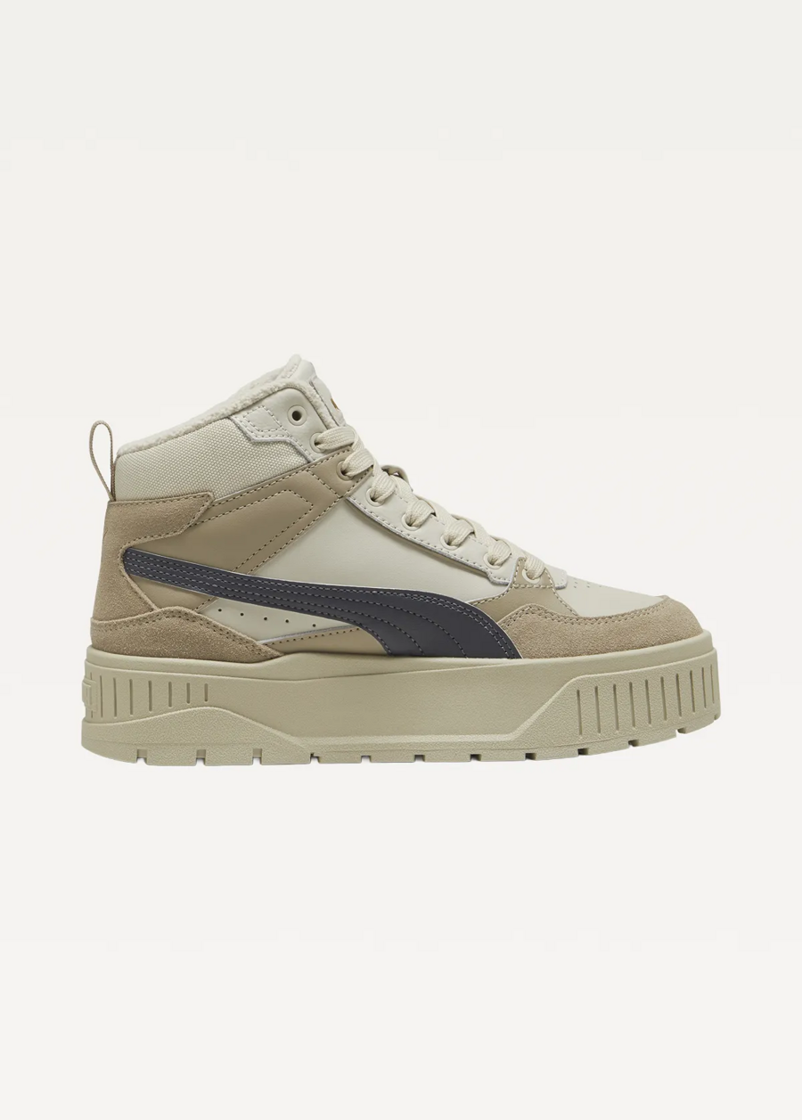 Ботинки женские Puma Karmen II Idol Mid WTR бежевого цвета