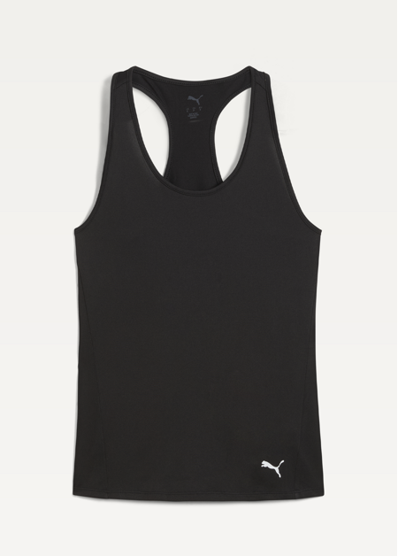 Майка жіноча PUMA TAD ESSENTIAL Racerback Tank чорного кольору