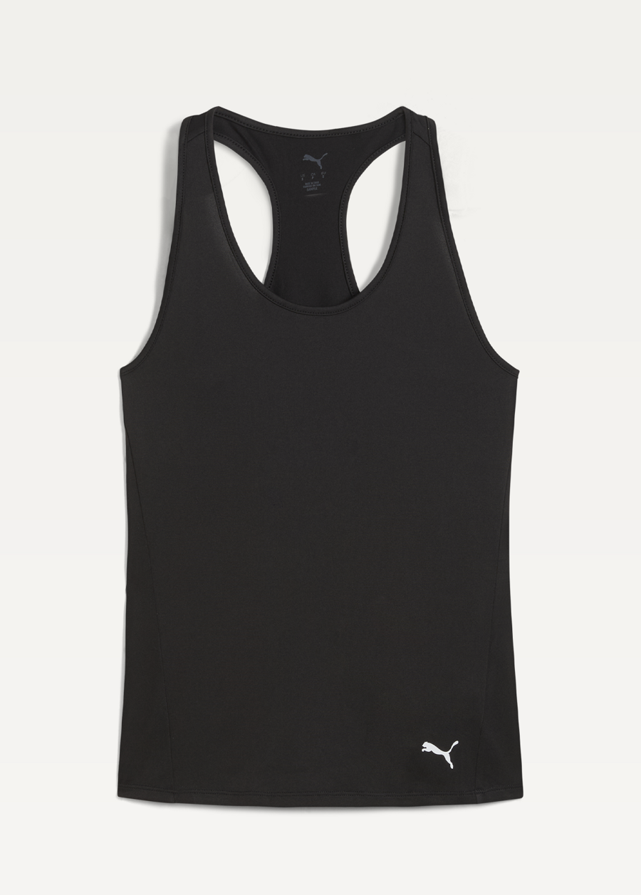 Майка жіноча PUMA TAD ESSENTIAL Racerback Tank чорного кольору