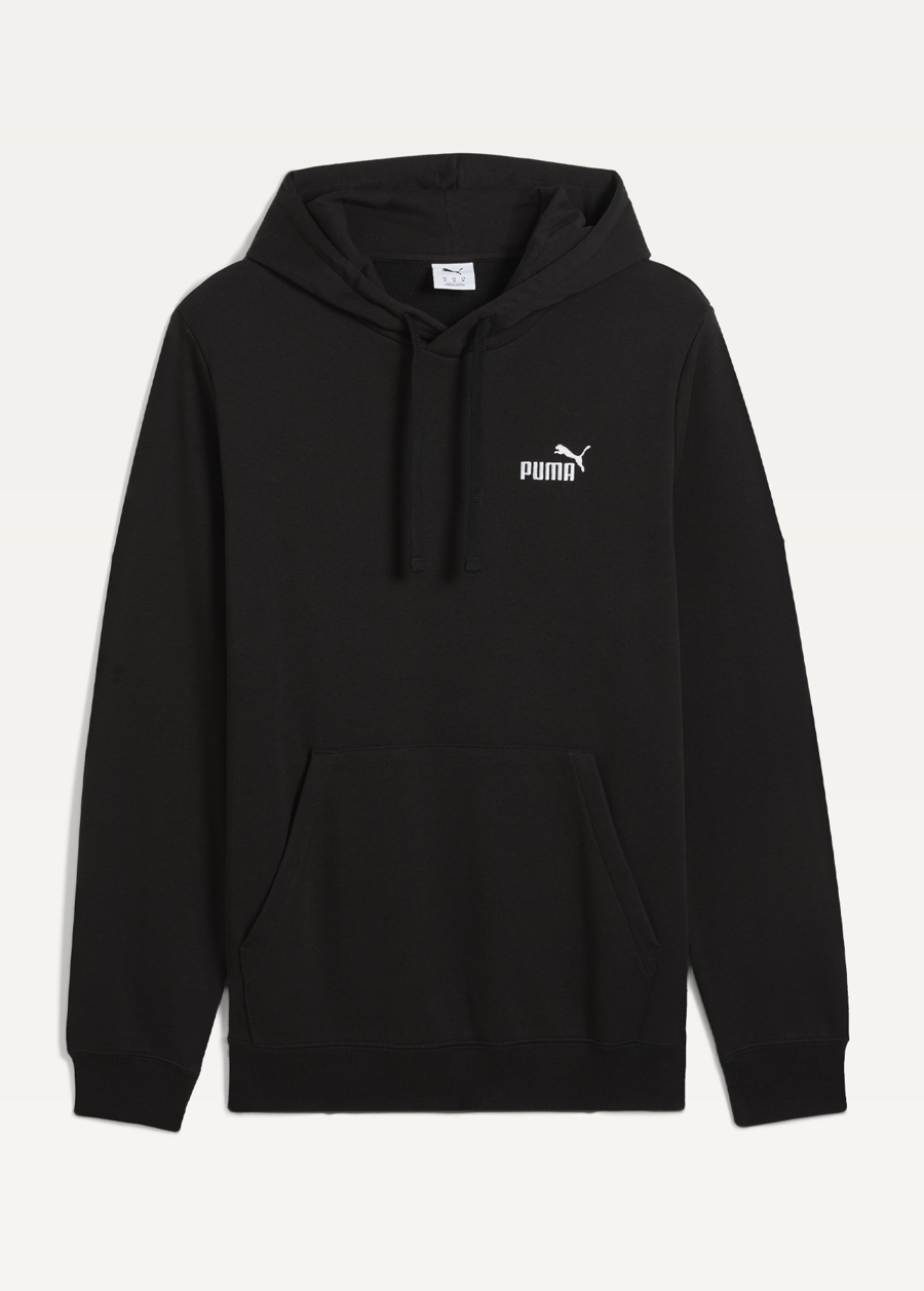 Худі чоловіче PUMA ESS Small No. 1 Logo Hoodie чорного кольору