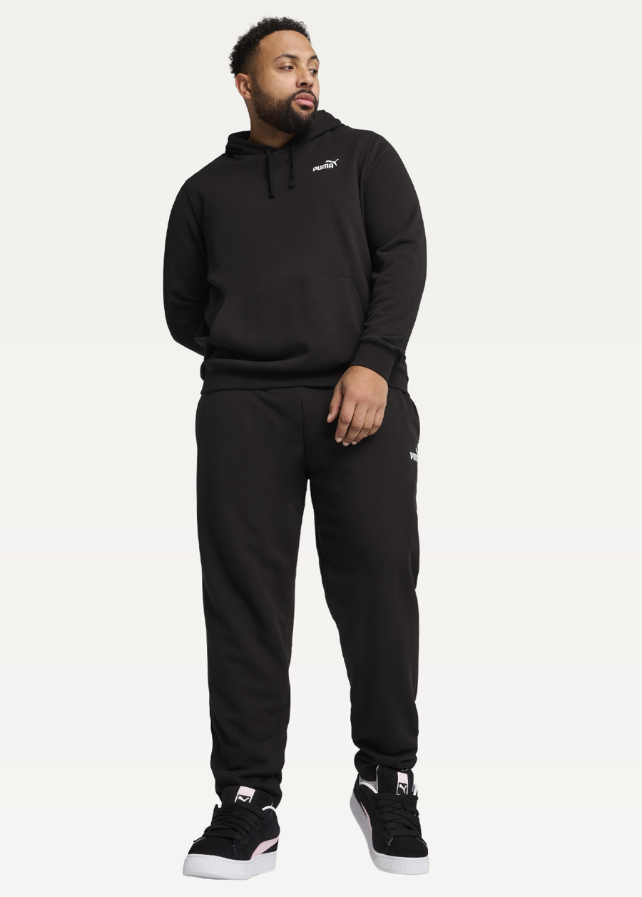 Худі чоловіче PUMA ESS Small No. 1 Logo Hoodie чорного кольору