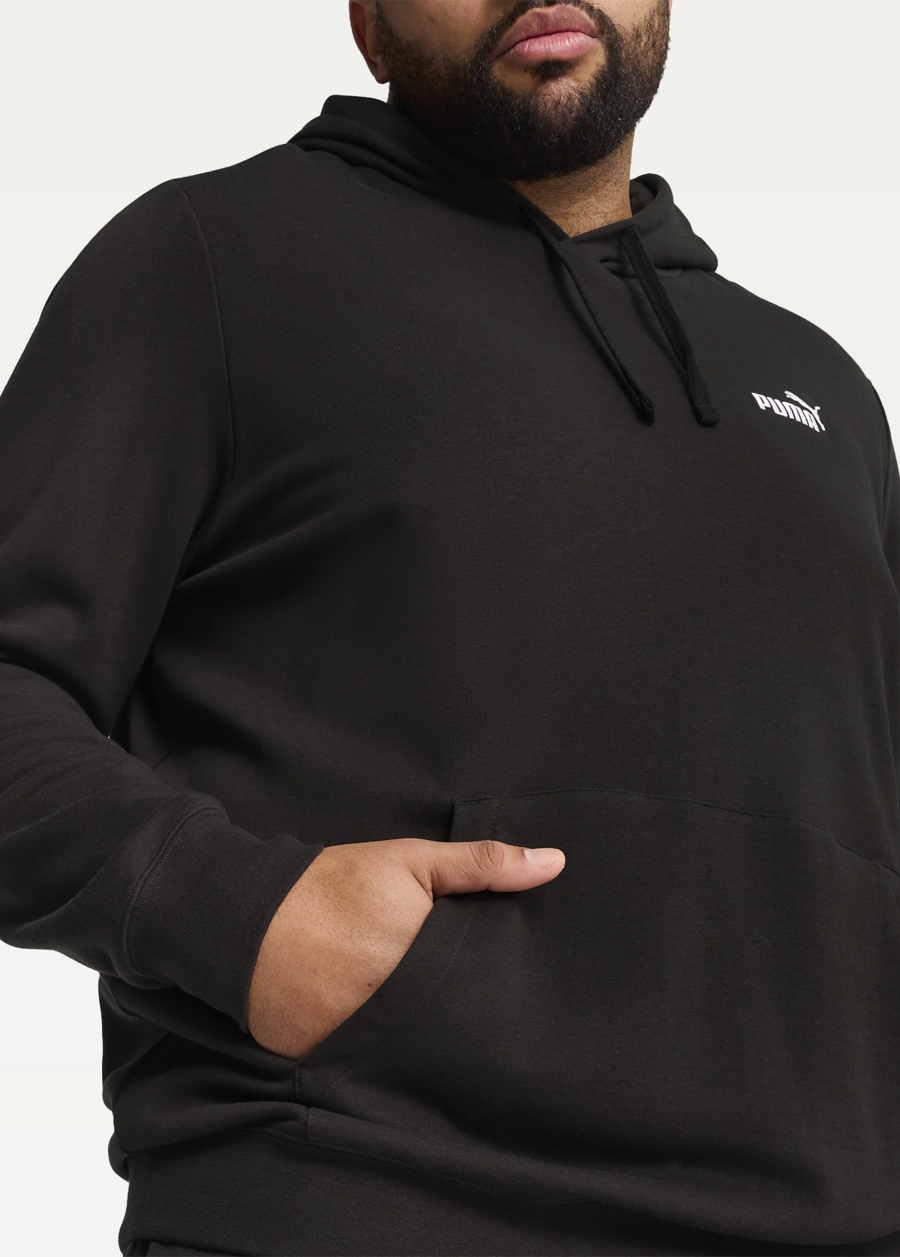 Худі чоловіче PUMA ESS Small No. 1 Logo Hoodie чорного кольору