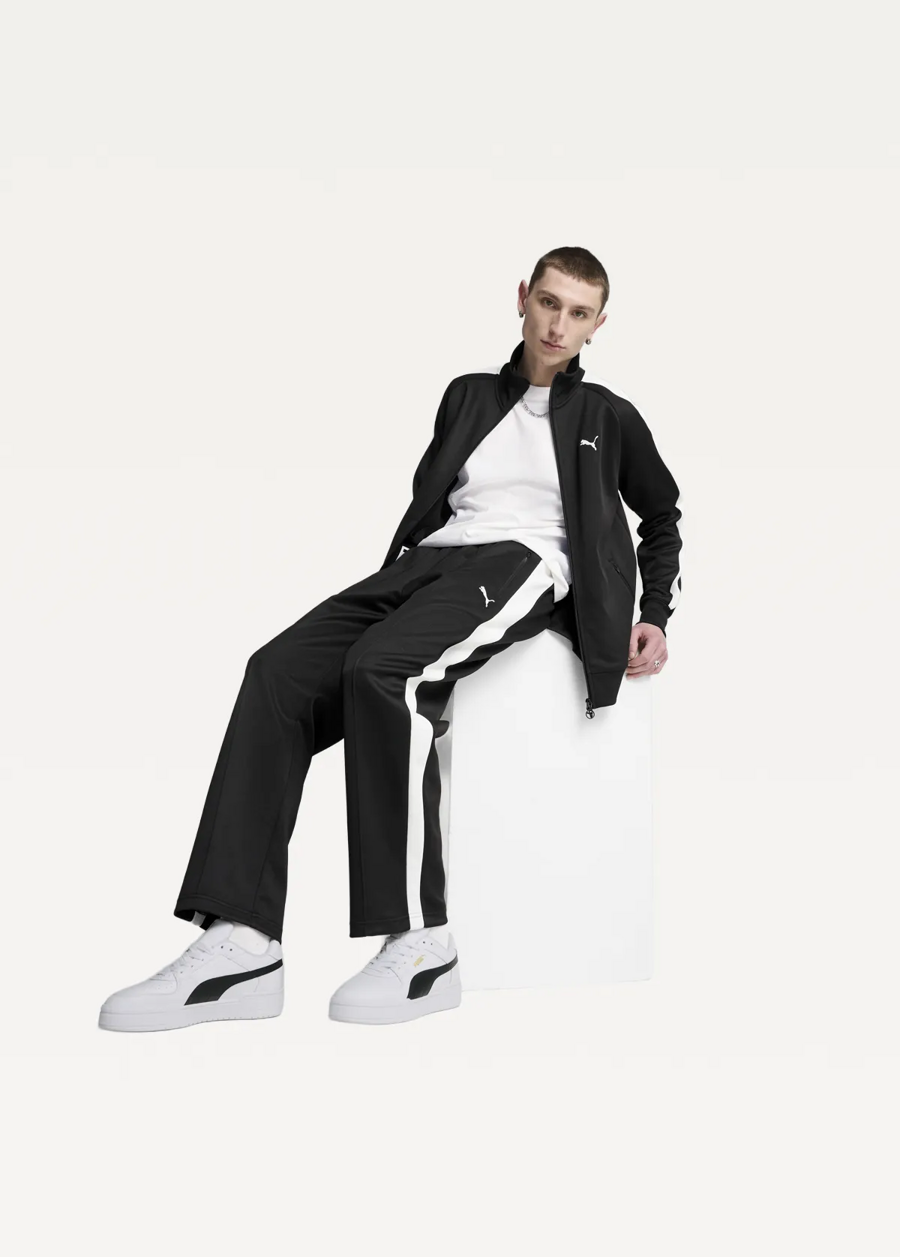Олімпійка чоловіча PUMA T7 ALWAYS ON Track Jacket чорного кольору, фото 5