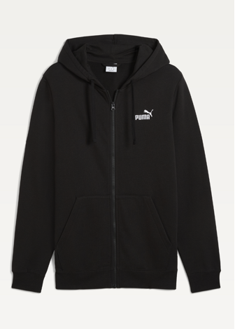 Худі чоловіче PUMA ESS Full-Zip Hoodie чорного кольору