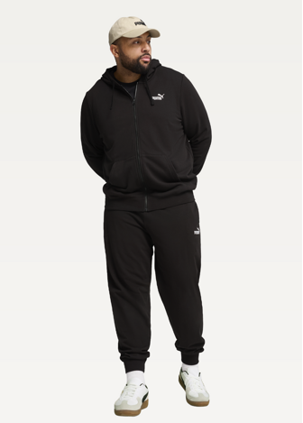 Худі чоловіче PUMA ESS Full-Zip Hoodie чорного кольору