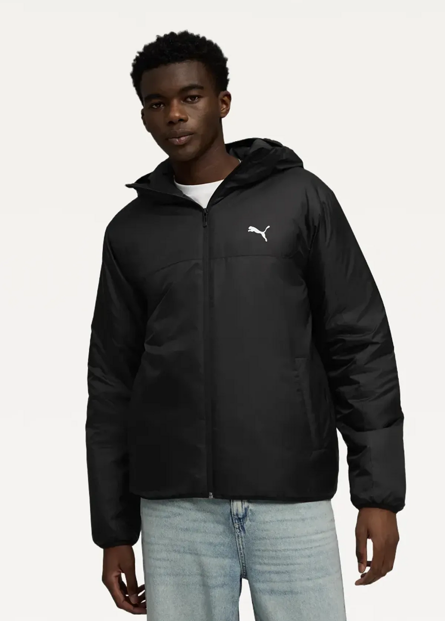 Куртка чоловіча PUMA ESS Light Padded Jacket чорного кольору