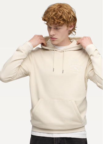 Худи мужское PUMA CLASS Graphic Hoodie Alpine Snow