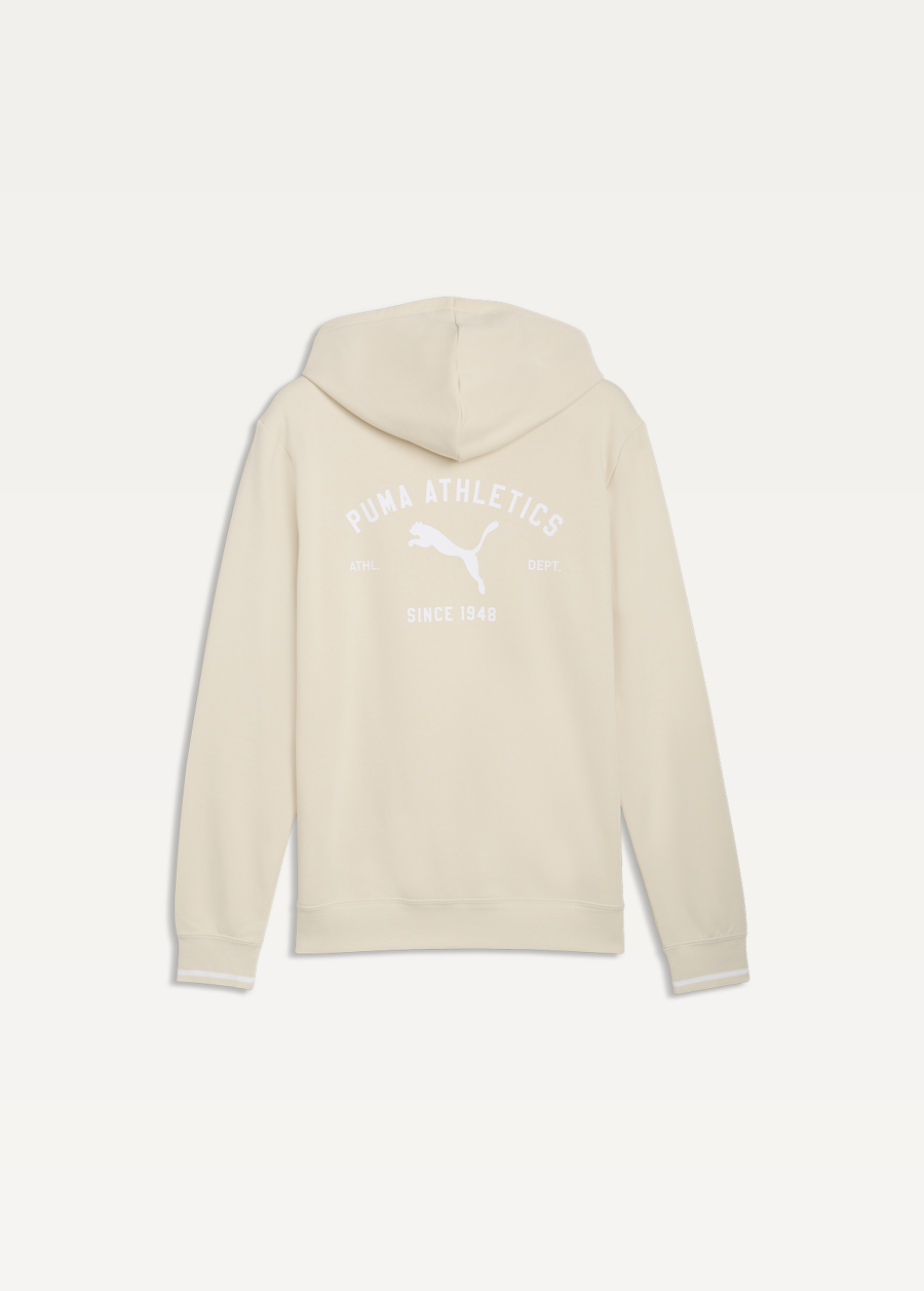 Худи мужское PUMA CLASS Graphic Hoodie Alpine Snow