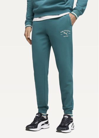 Спортивні штани чоловічі PUMA CLASS Sweatpants Emerald Ice