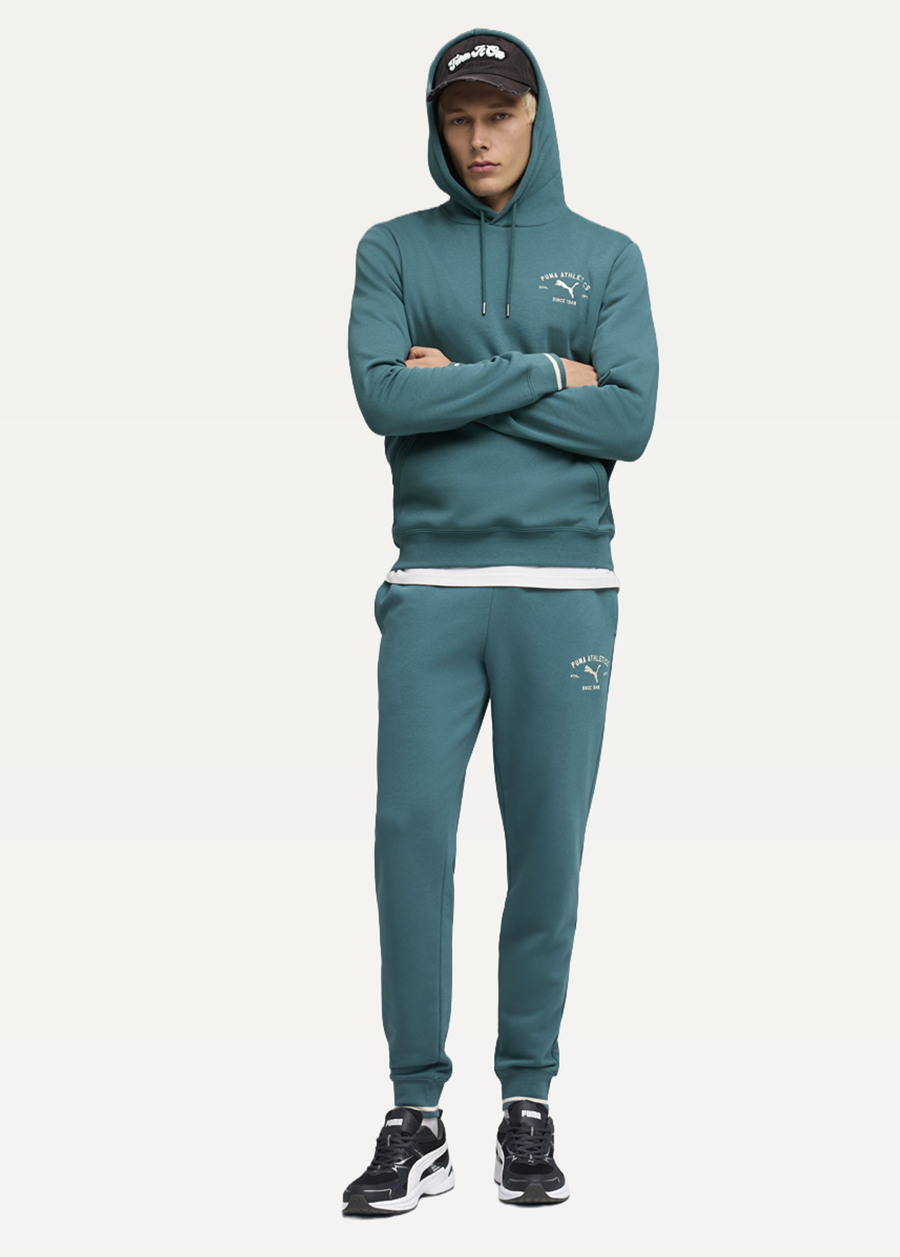 Спортивні штани чоловічі PUMA CLASS Sweatpants Emerald Ice
