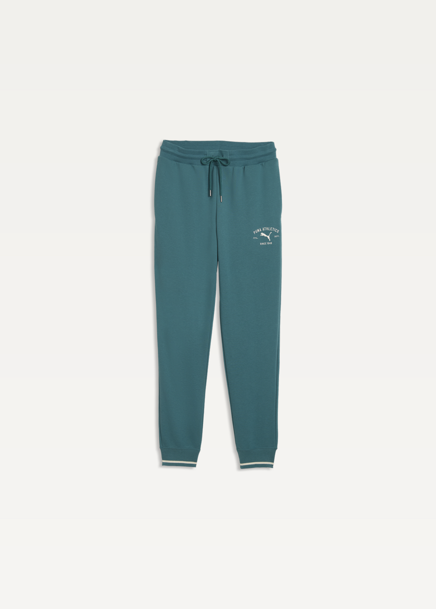 Спортивні штани чоловічі PUMA CLASS Sweatpants Emerald Ice