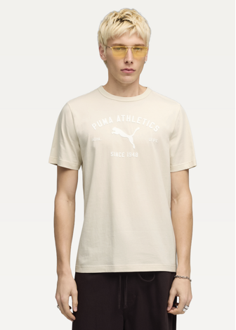 Футболка чоловіча PUMA CLASS Graphic Tee Alpine Snow