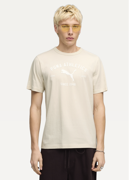 Футболка чоловіча PUMA CLASS Graphic Tee Alpine Snow