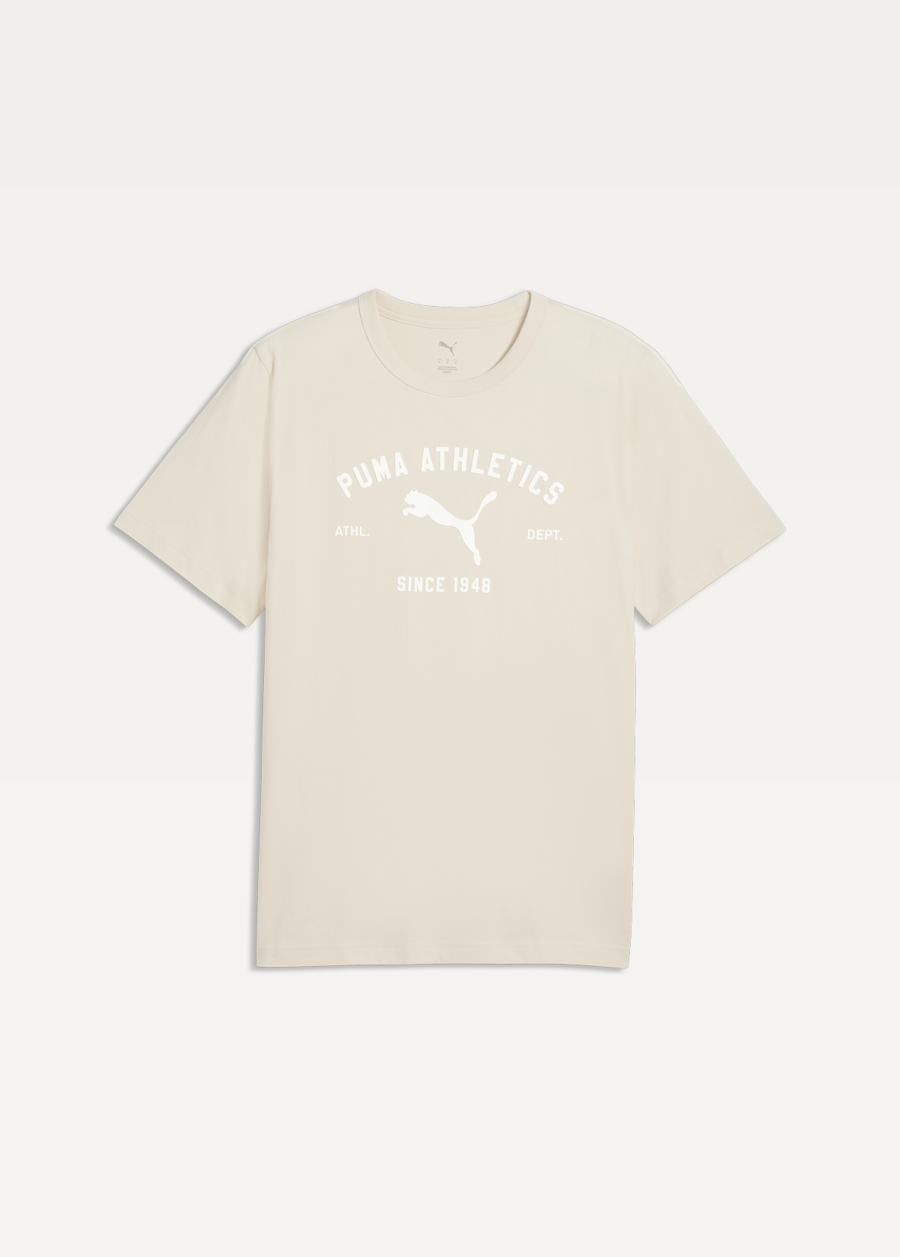 Футболка чоловіча PUMA CLASS Graphic Tee Alpine Snow