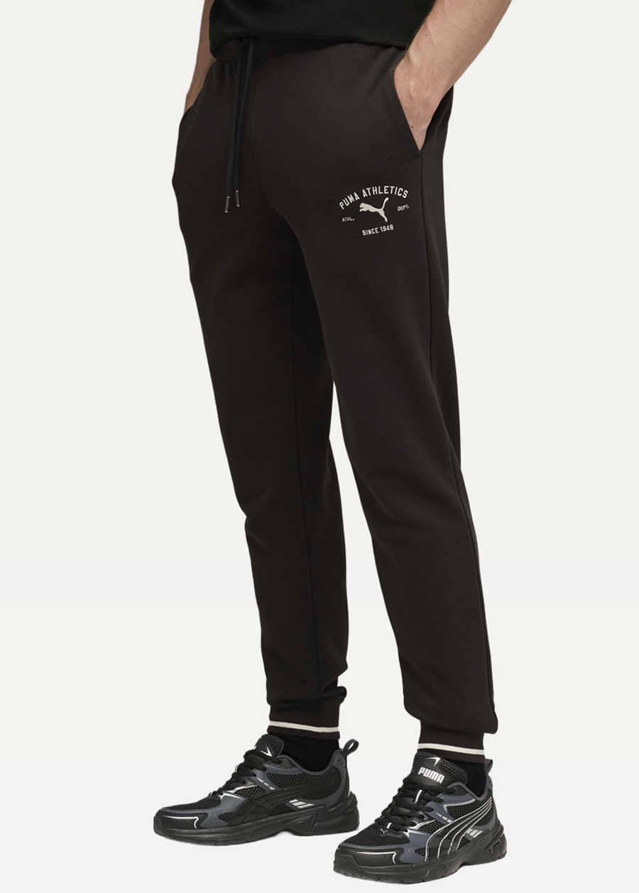 Спортивні штани чоловічі PUMA CLASS Sweatpants чорного кольору