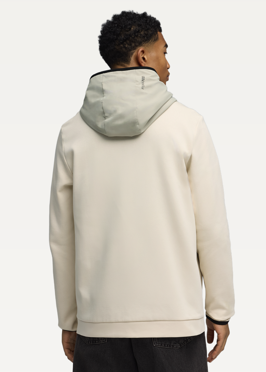 Худи мужское PUMA PUMATECH FULL-ZIP Hoodie Alpine Snow