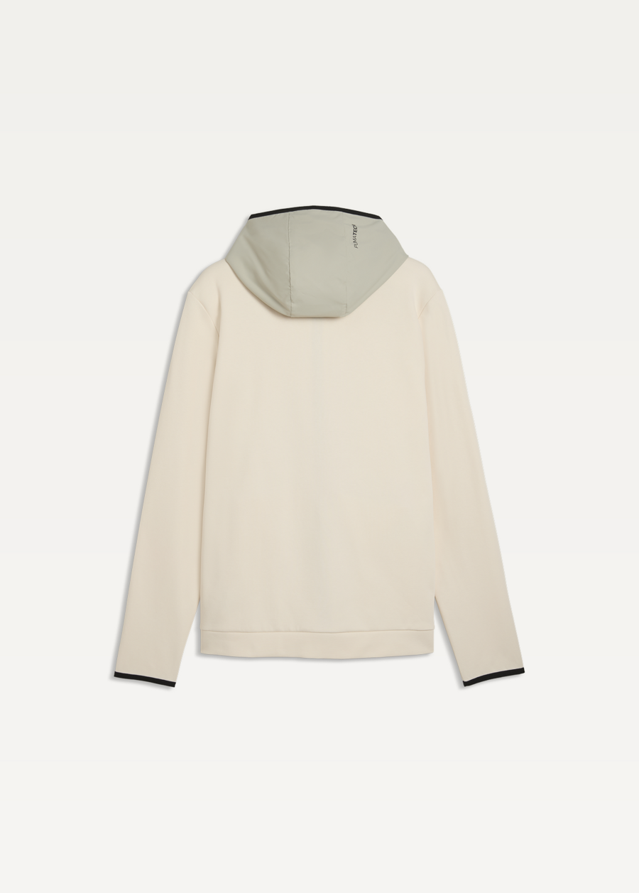 Худи мужское PUMA PUMATECH FULL-ZIP Hoodie Alpine Snow