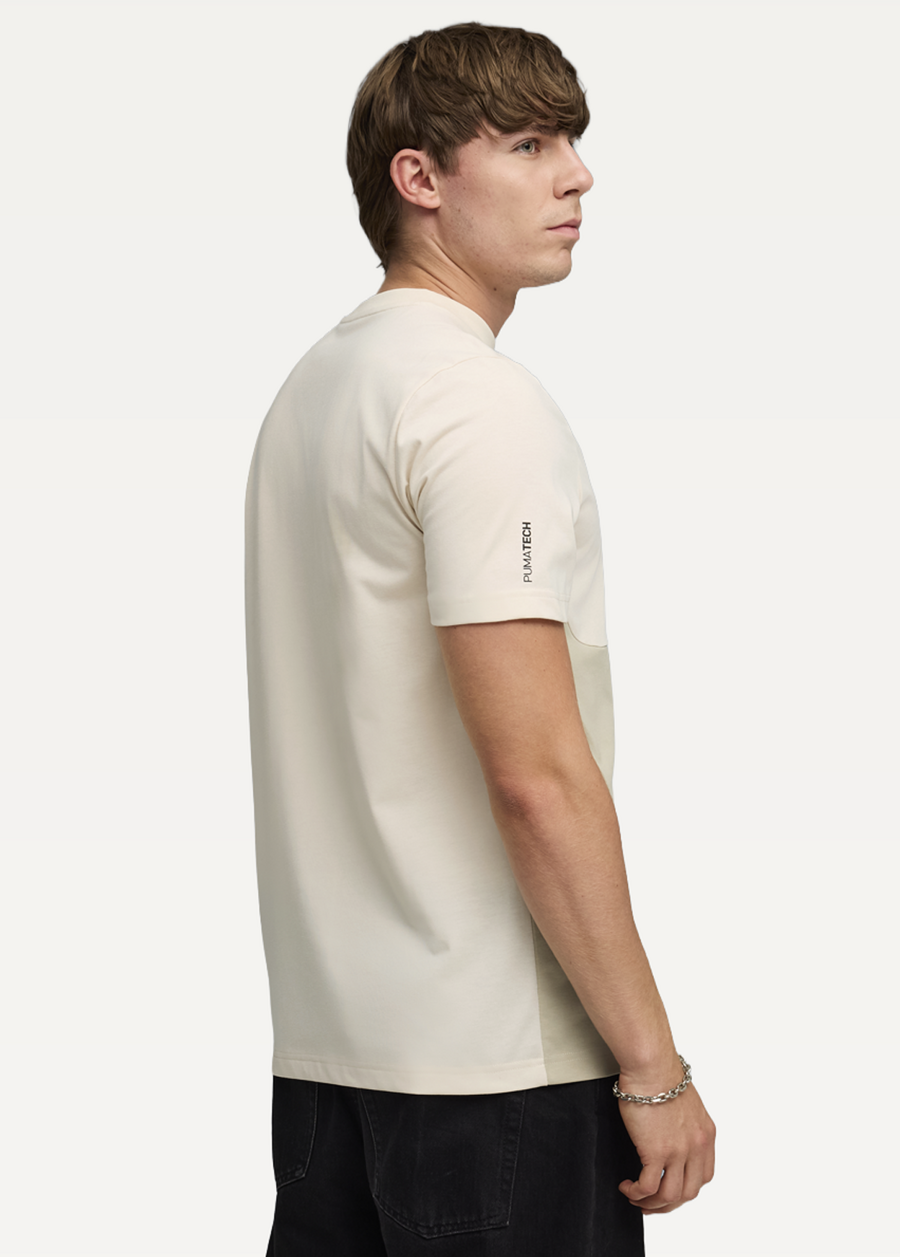 Футболка чоловіча PUMA PUMATECH Tee Alpine Snow