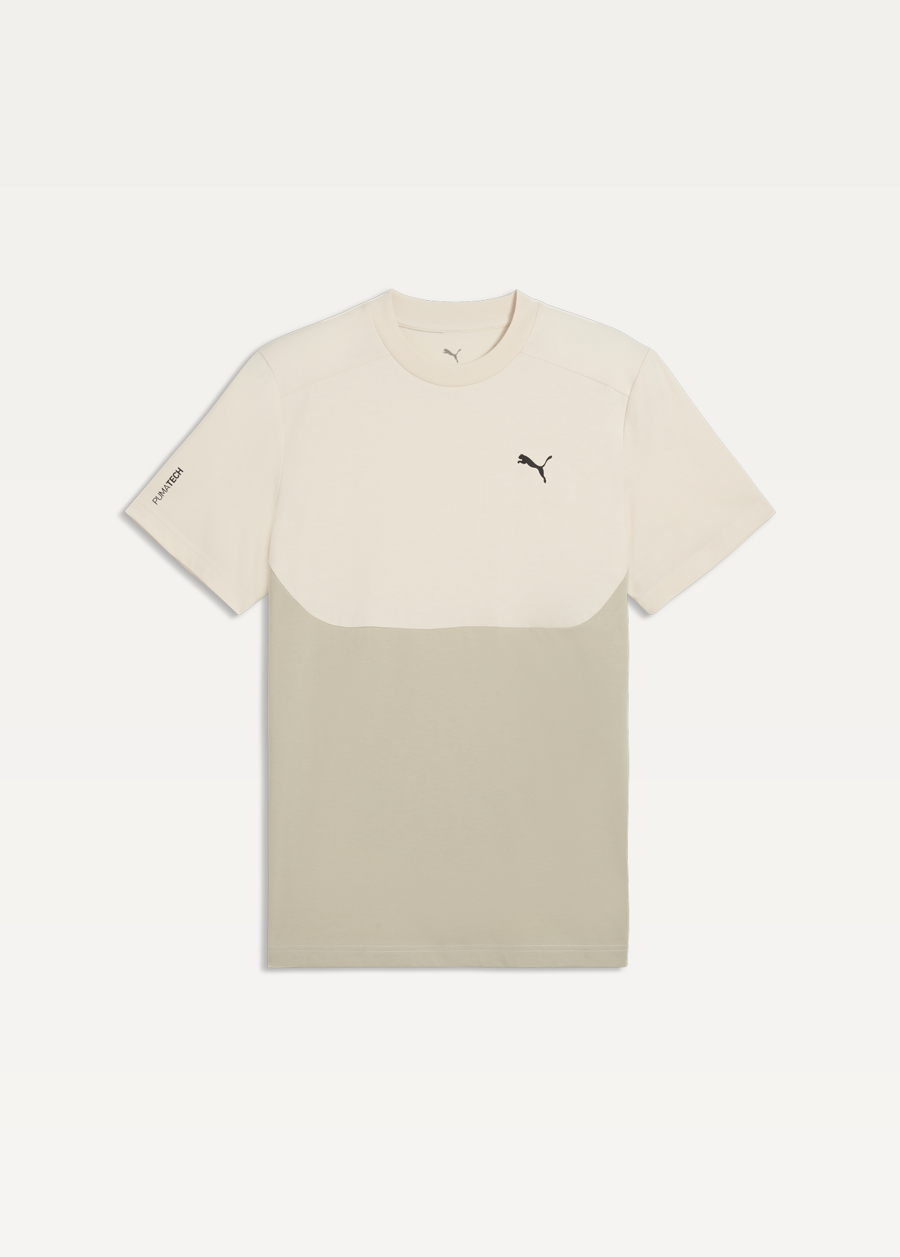 Футболка чоловіча PUMA PUMATECH Tee Alpine Snow