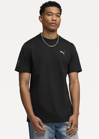 Футболка чоловіча PUMA PUMATECH Tee чорного кольору