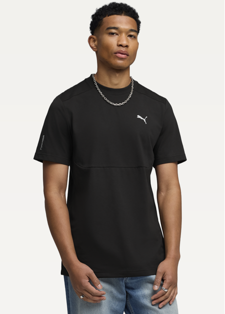 Футболка чоловіча PUMA PUMATECH Tee чорного кольору