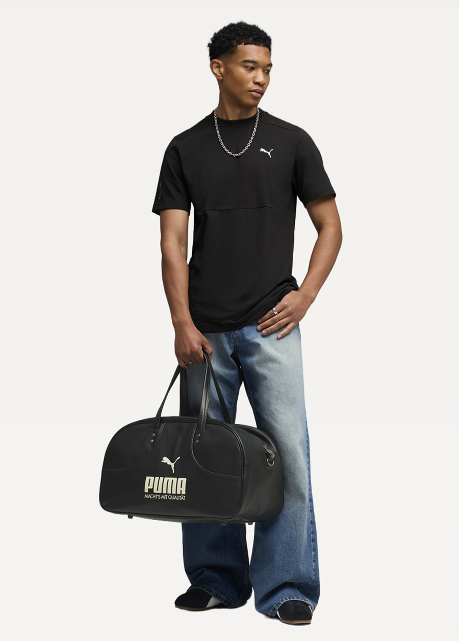 Футболка чоловіча PUMA PUMATECH Tee чорного кольору