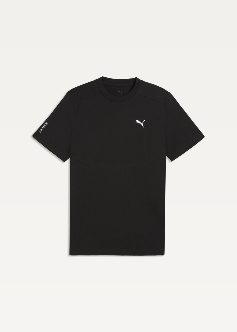 Футболка чоловіча PUMA PUMATECH Tee чорного кольору