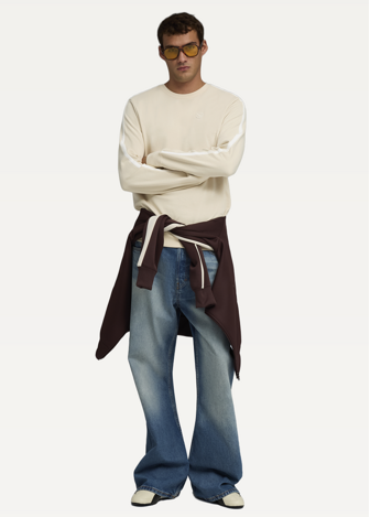 Світшот чоловічий PUMA ESS ELEVATED Crew Alpine Snow