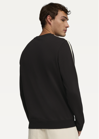 Світшот чоловічий PUMA ESS ELEVATED Crew чорного кольору