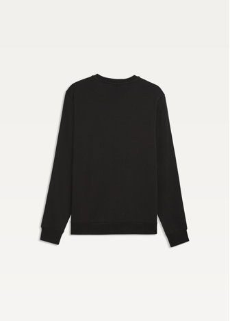 Світшот чоловічий PUMA ESS ELEVATED Crew чорного кольору