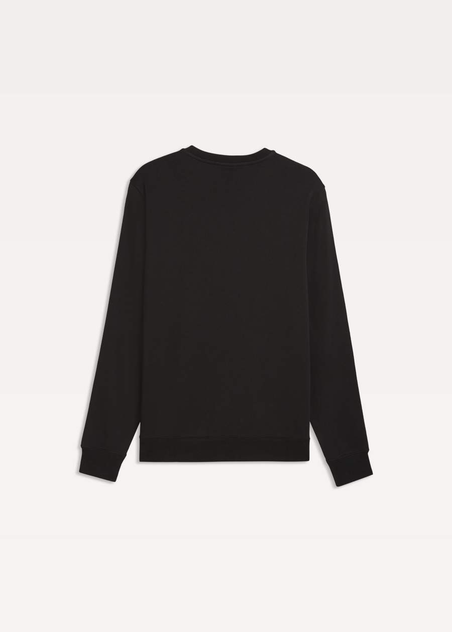 Світшот чоловічий PUMA ESS ELEVATED Crew чорного кольору