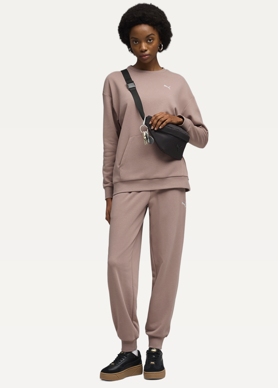 Спортивний костюм жіночий PUMA Relaxed Sweat Suit Sandstone