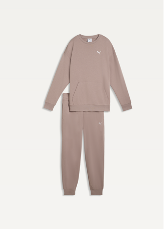 Спортивний костюм жіночий PUMA Relaxed Sweat Suit Sandstone
