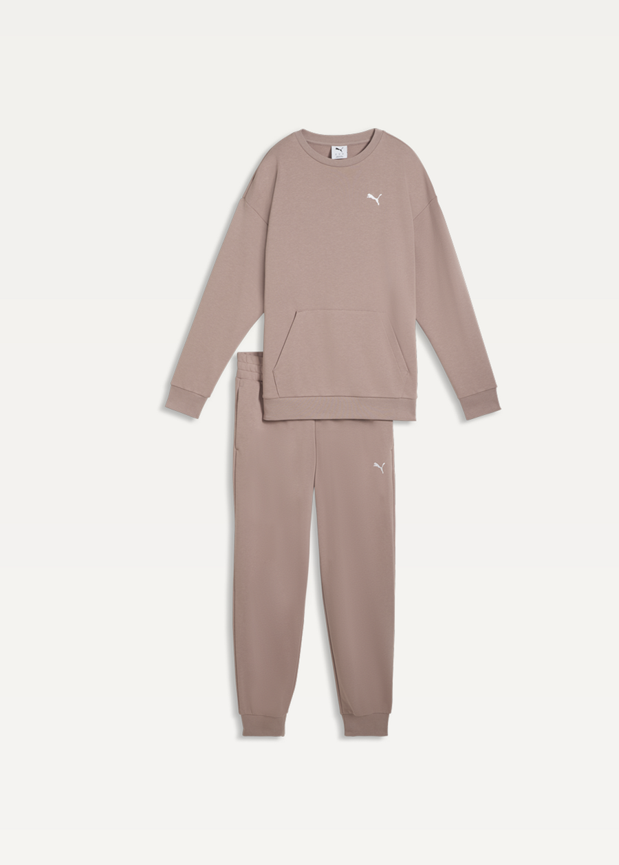 Спортивний костюм жіночий PUMA Relaxed Sweat Suit Sandstone