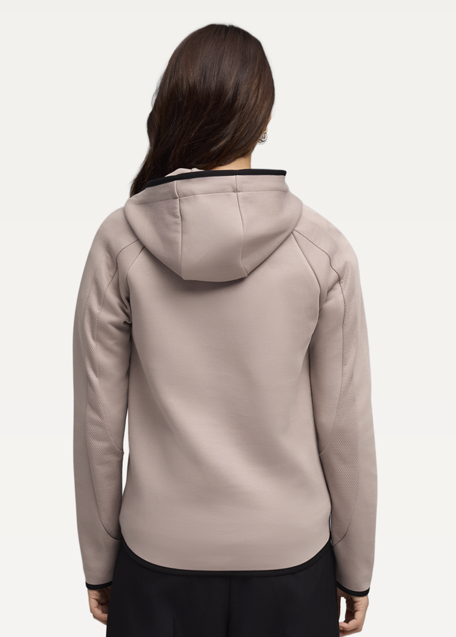 Худі жіноче EVOSTRIPE Full-Zip Hoodie DK Sandstone