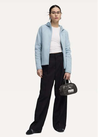 Худі жіноче PUMA EVOSTRIPE Full-Zip Hoodie DK Seafoam