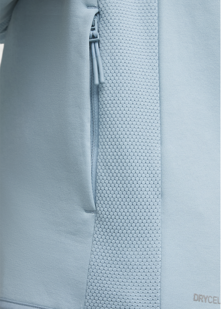 Худі жіноче PUMA EVOSTRIPE Full-Zip Hoodie DK Seafoam