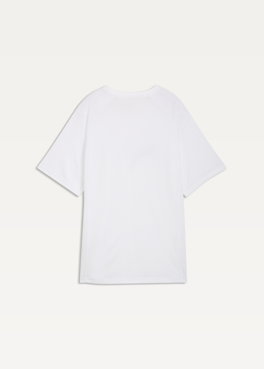 Футболка жіноча PUMA EVOSTRIPE Graphic Tee білого кольору