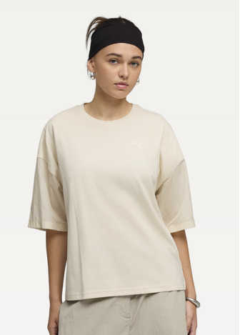 Футболка жіноча PUMA HER Tee Alpine Snow