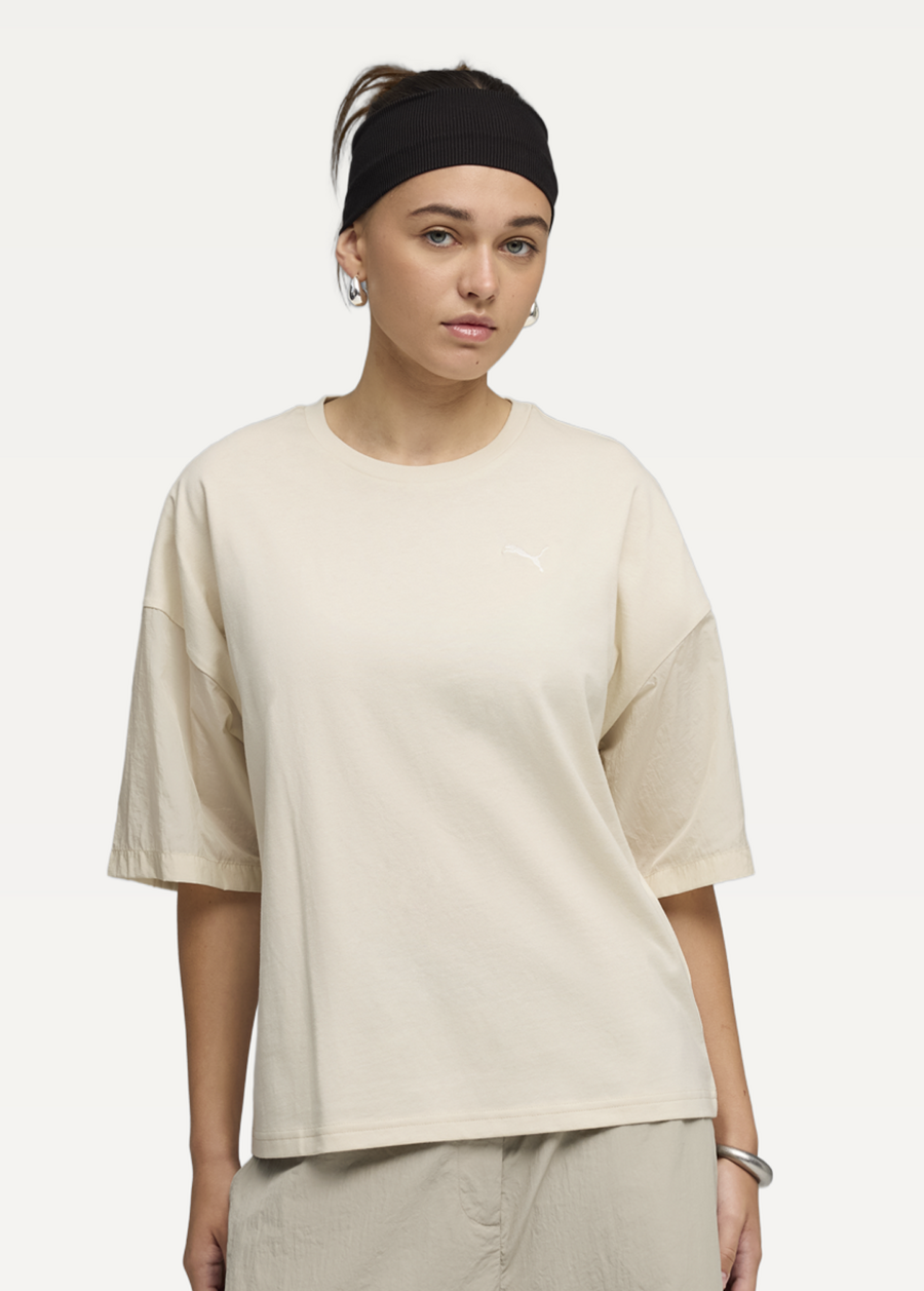 Футболка жіноча PUMA HER Tee Alpine Snow