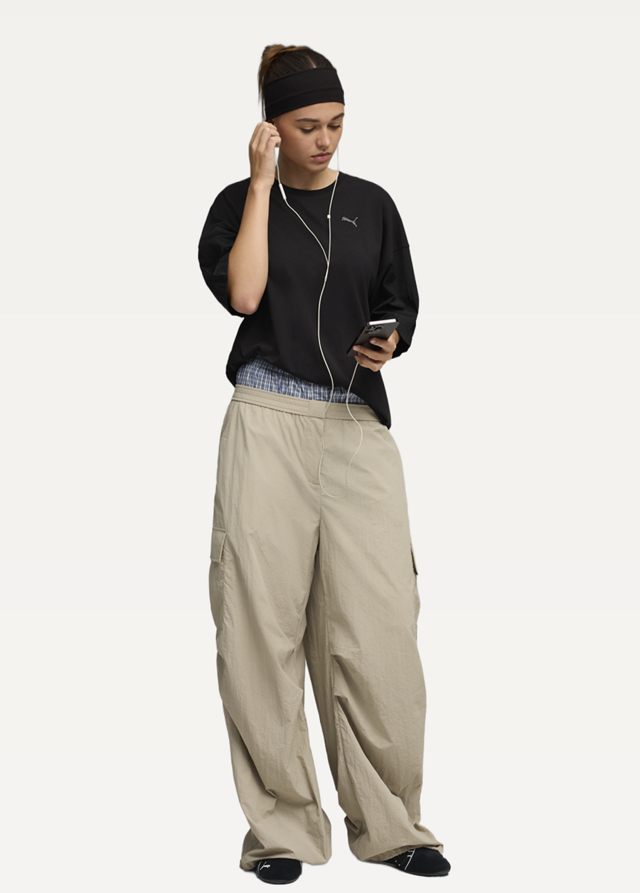 Футболка жіноча PUMA HER Tee чорного кольору