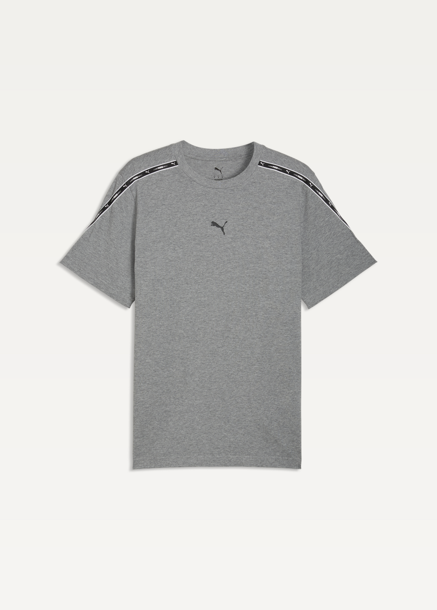 Футболка чоловіча PUMA ESS TAPE Tee Medium Gray Heather