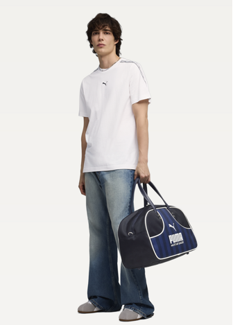 Футболка чоловіча PUMA ESS TAPE Tee білого кольору