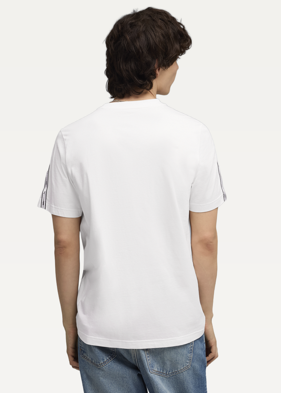 Футболка чоловіча PUMA ESS TAPE Tee білого кольору
