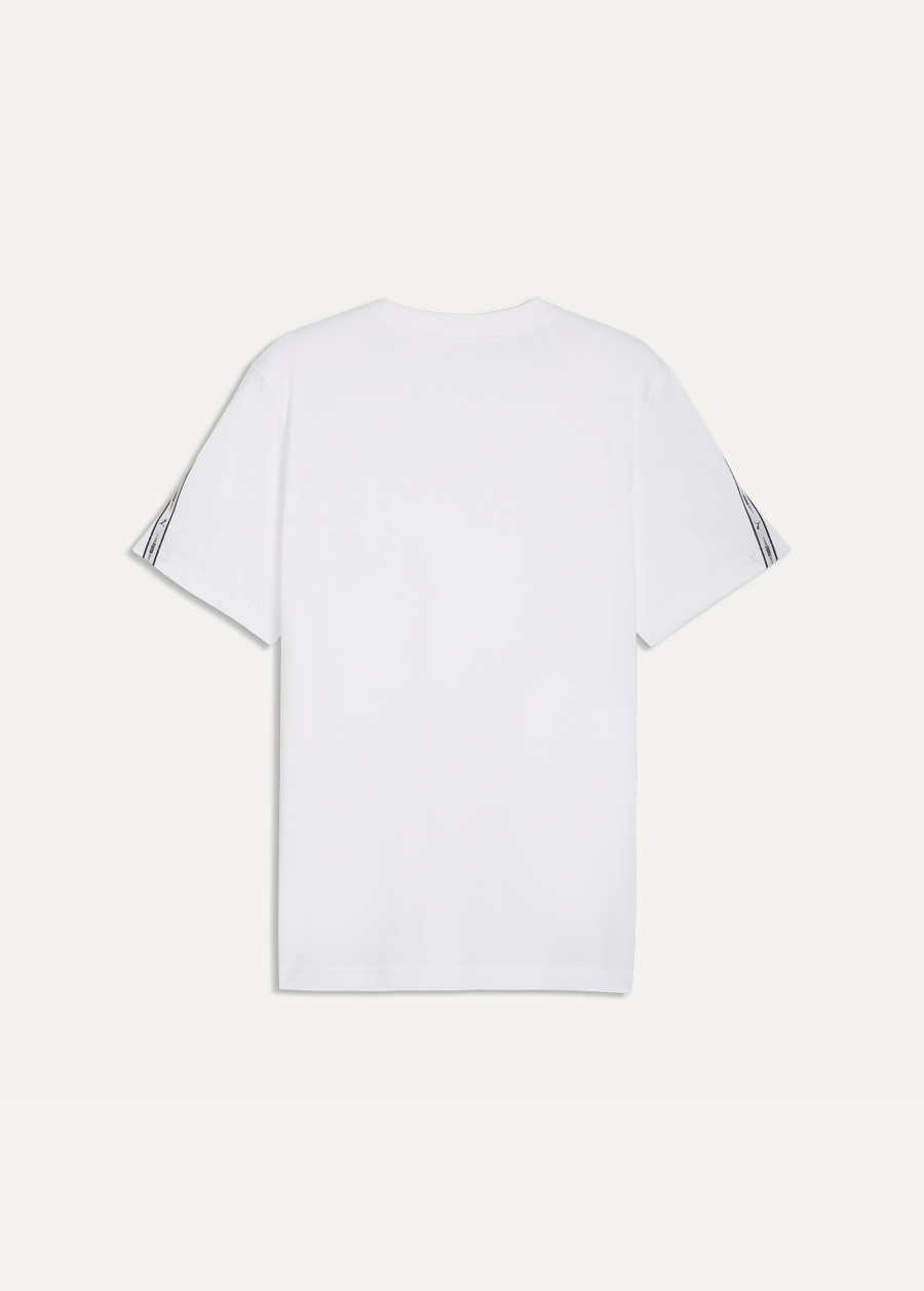Футболка чоловіча PUMA ESS TAPE Tee білого кольору