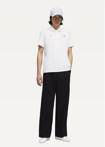 Поло мужское BMW MMS Ess Polo белого цвета