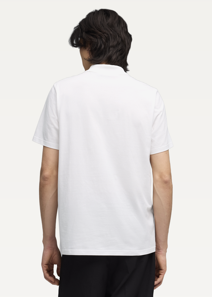 Поло мужское BMW MMS Ess Polo белого цвета